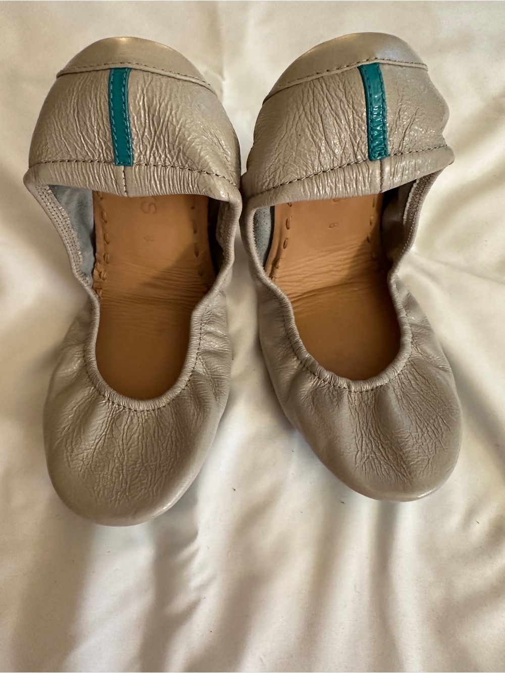 Tieks Ballet flats - brand new without box - never worn - Feather Gray color